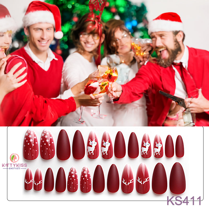 BUY 3 GET 1 FREE Kettykiss 24 Pcs Christmas Glam Unveiled
