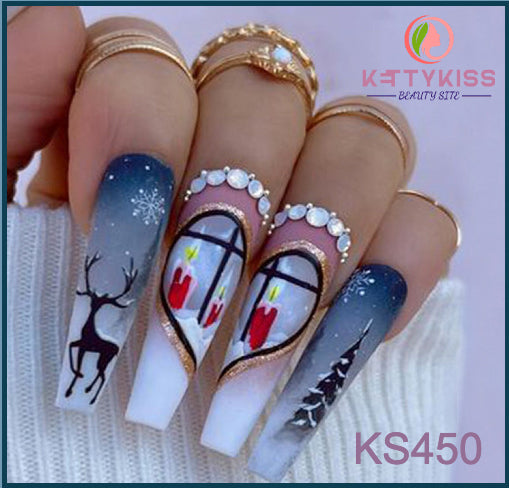 BUY 3 GET 1 FREE Kettykiss 24 Pcs Christmas Glam Unveiled