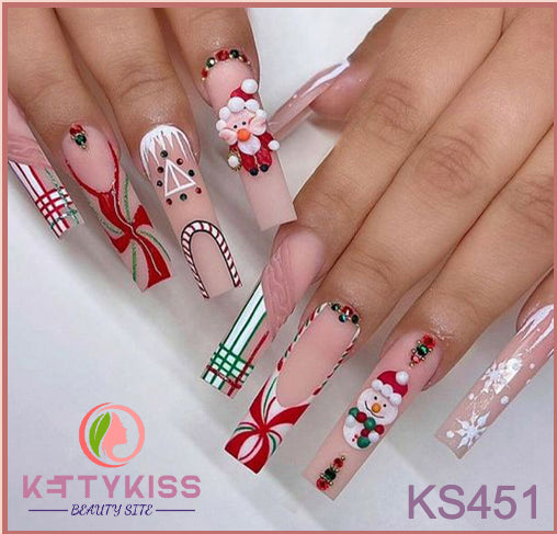 BUY 3 GET 1 FREE Kettykiss 24 Pcs Christmas Glam Unveiled