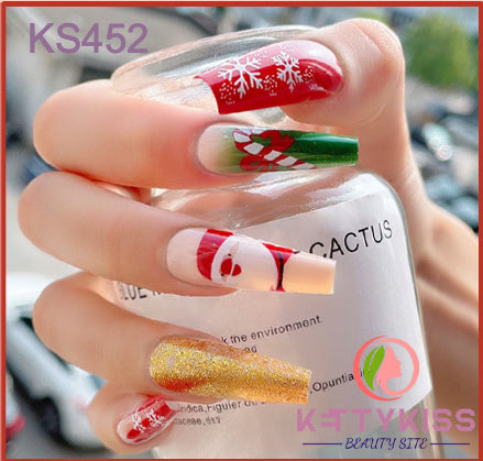 BUY 3 GET 1 FREE Kettykiss 24 Pcs Christmas Glam Unveiled