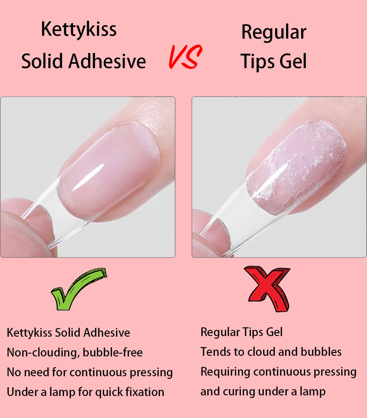 Solid Magic Kettykiss Solid Adhesive Tip Gel