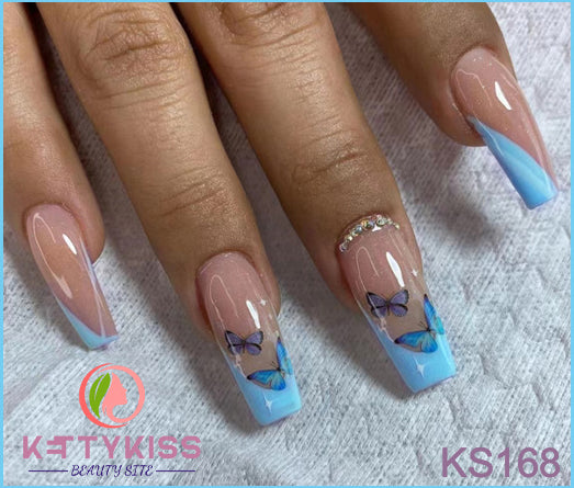 Mingle Press On Nail Set – Kas Beauty