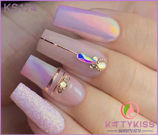 Mingle Press On Nail Set – Kas Beauty