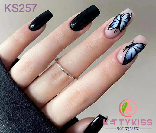 BUY 3 GET 1 FREE Kettykiss 24 Pcs KS009-260 Short Squar Diamond