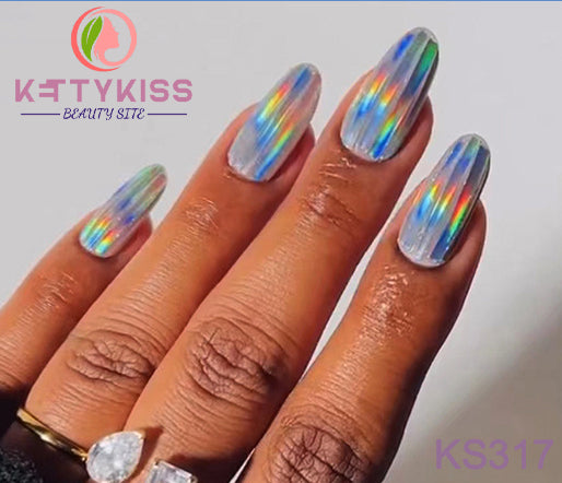 BUY 3 GET 1 FREE Kettykiss 24 Pcs KS301-428 Long Spooky & Stylish Halloween Nails